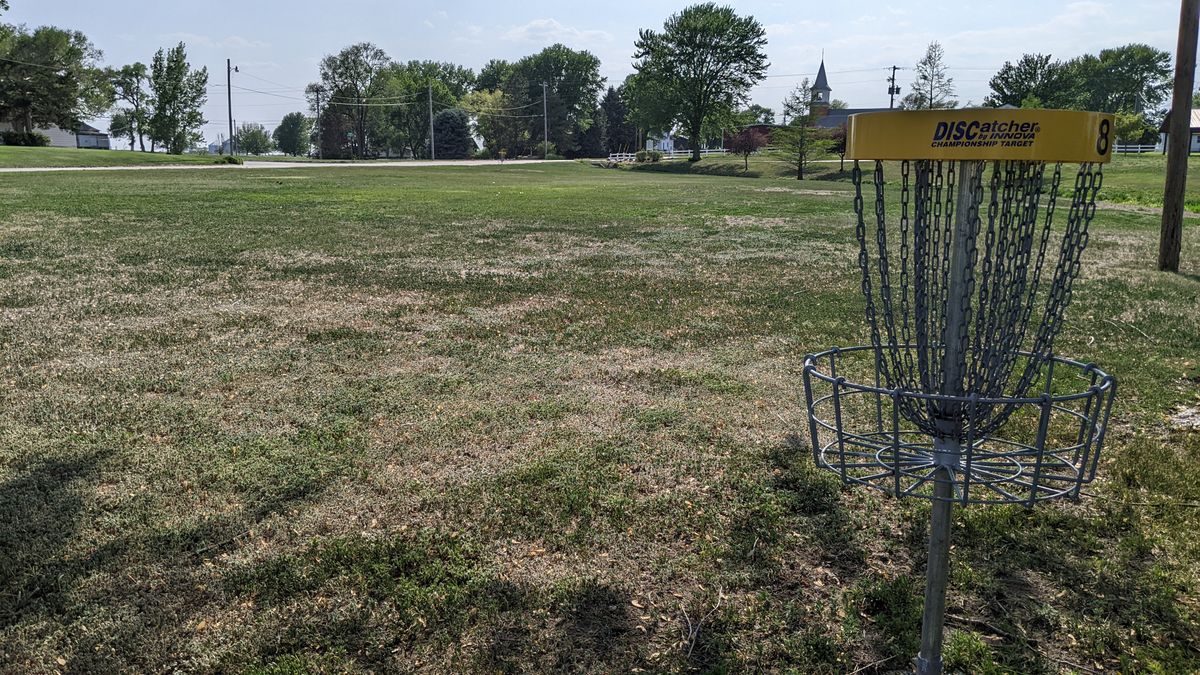 Tee #9 (basket 8)