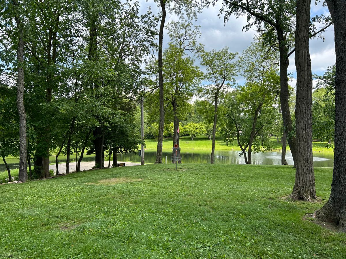Hole 16 basket
