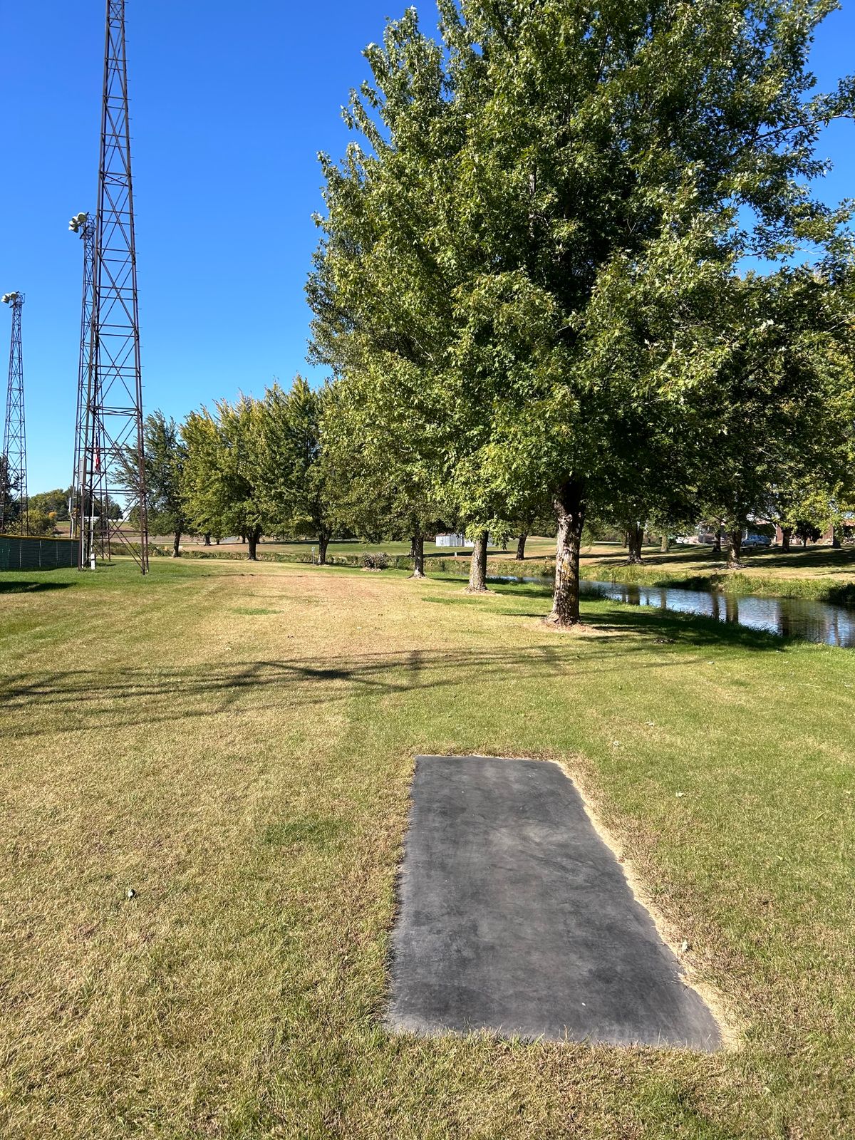 Hole 8 teepad
