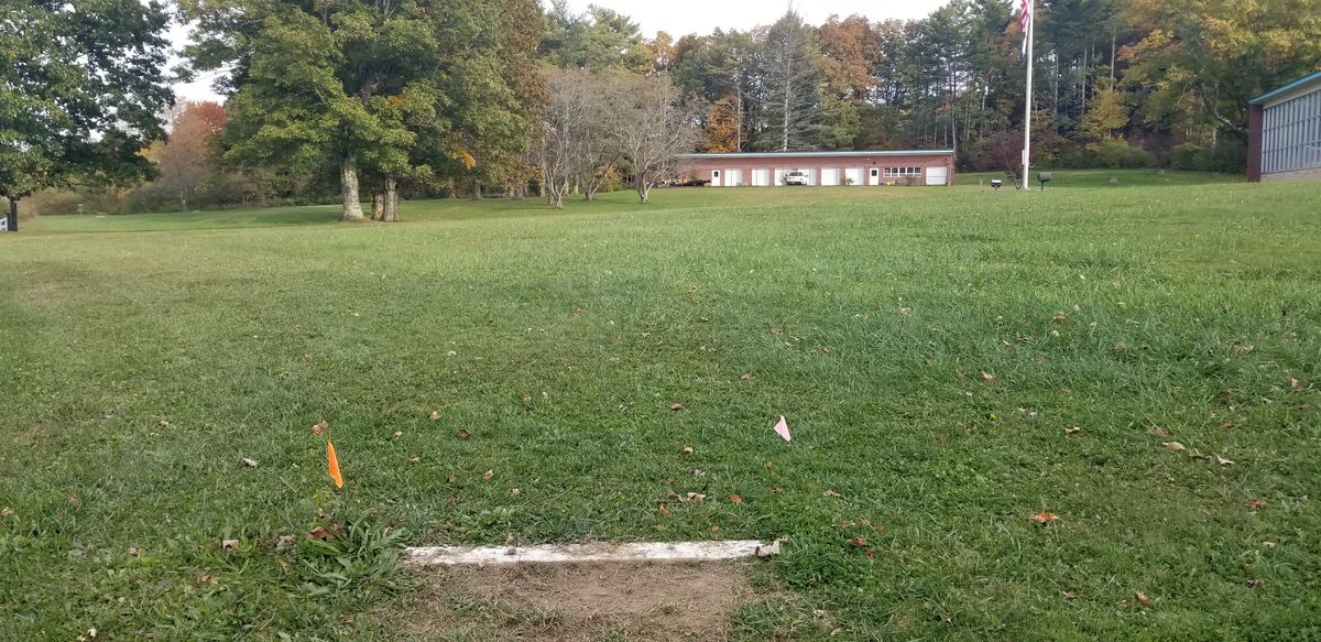 Hole 9 tee