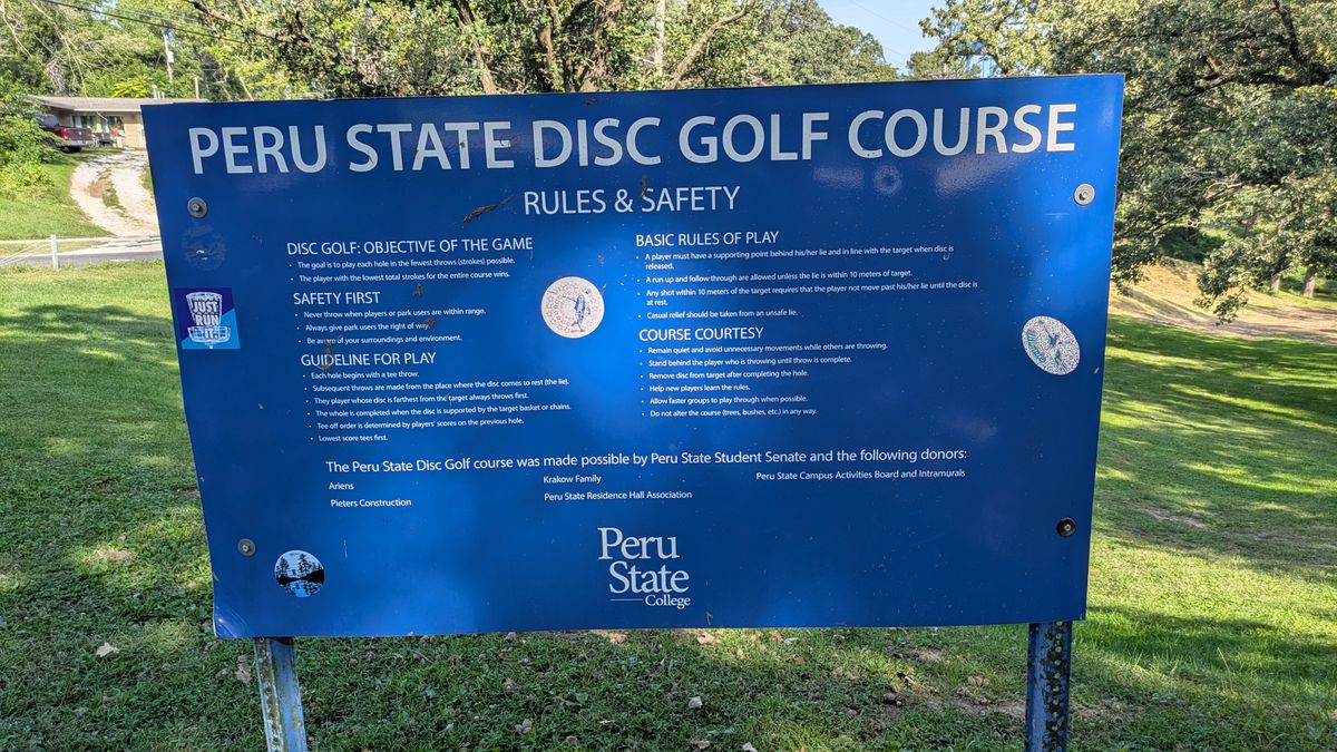 Peru State Disc Golf Course