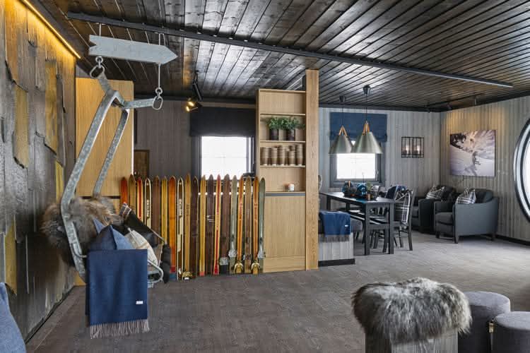 Cafe inside Fjellstua