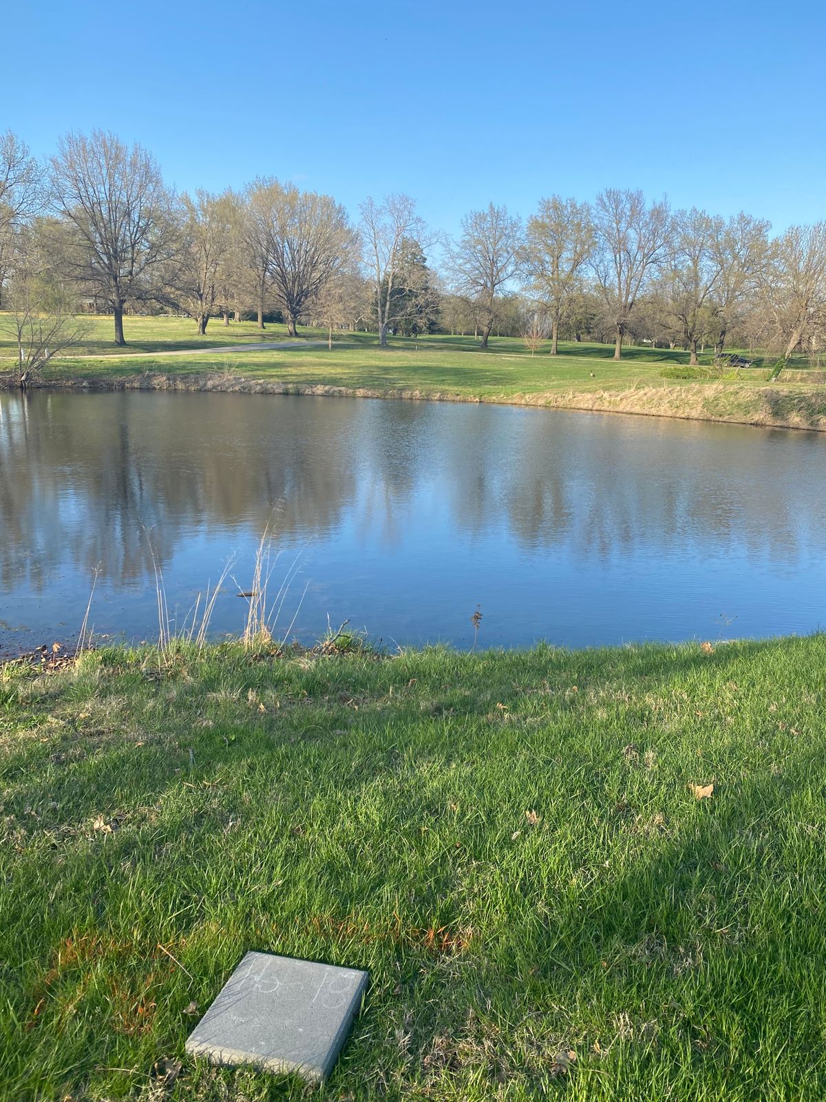Hole 18 over the water