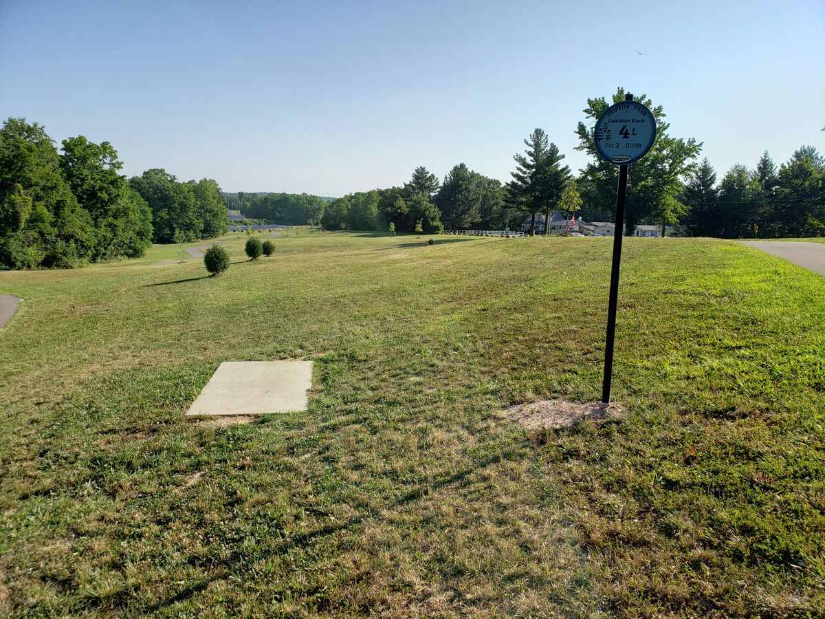 #4 Long Tee Box and shot view.