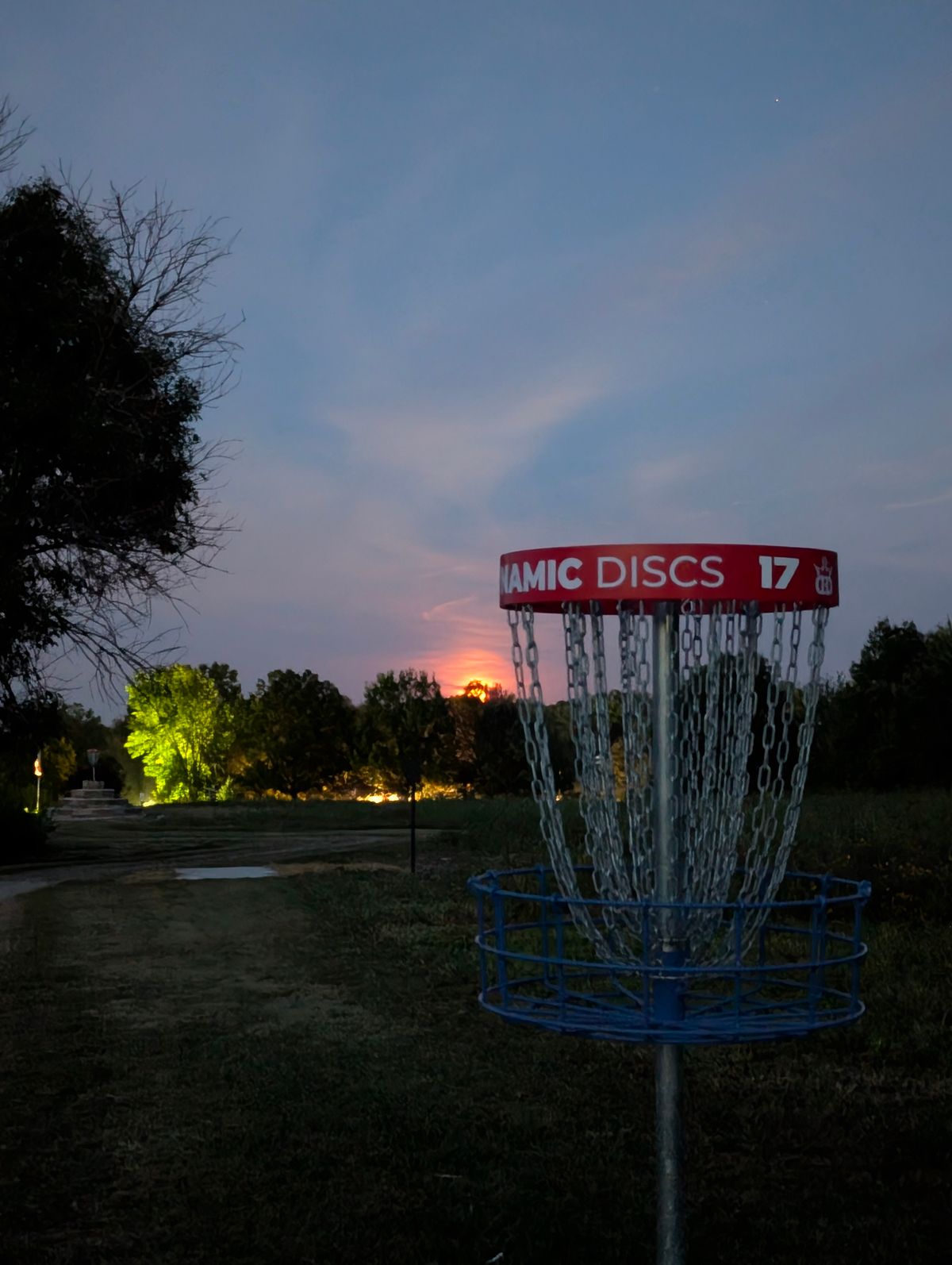 Hole #17 basket
