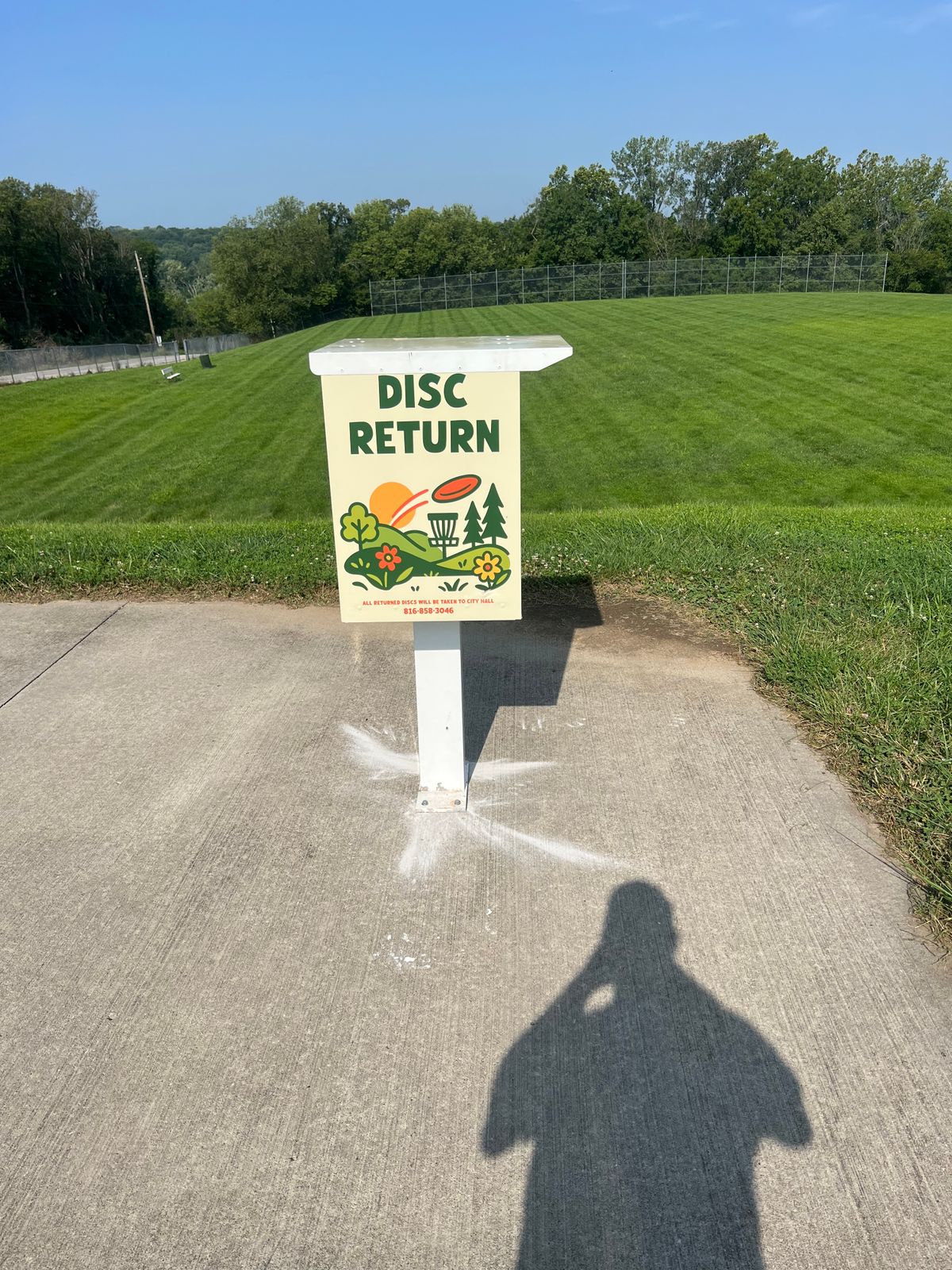 Disc return has been installed