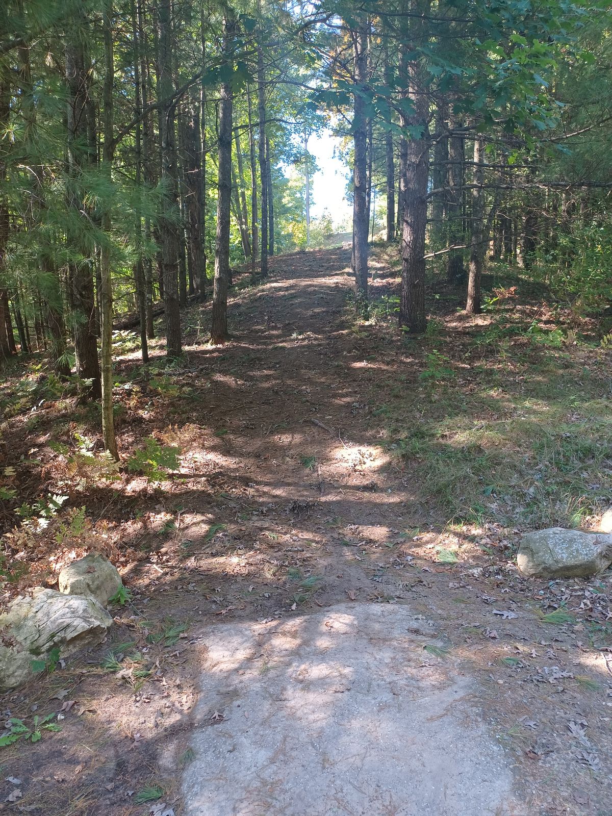 Super tight, uphill