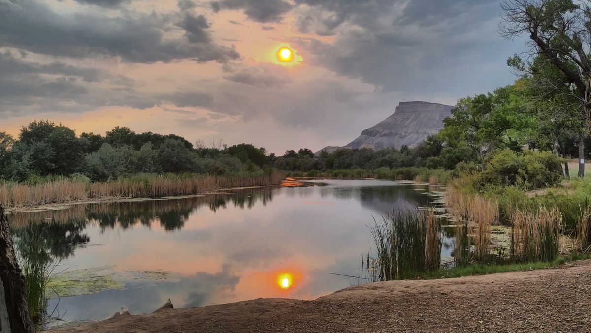 From the shore near 19 basket