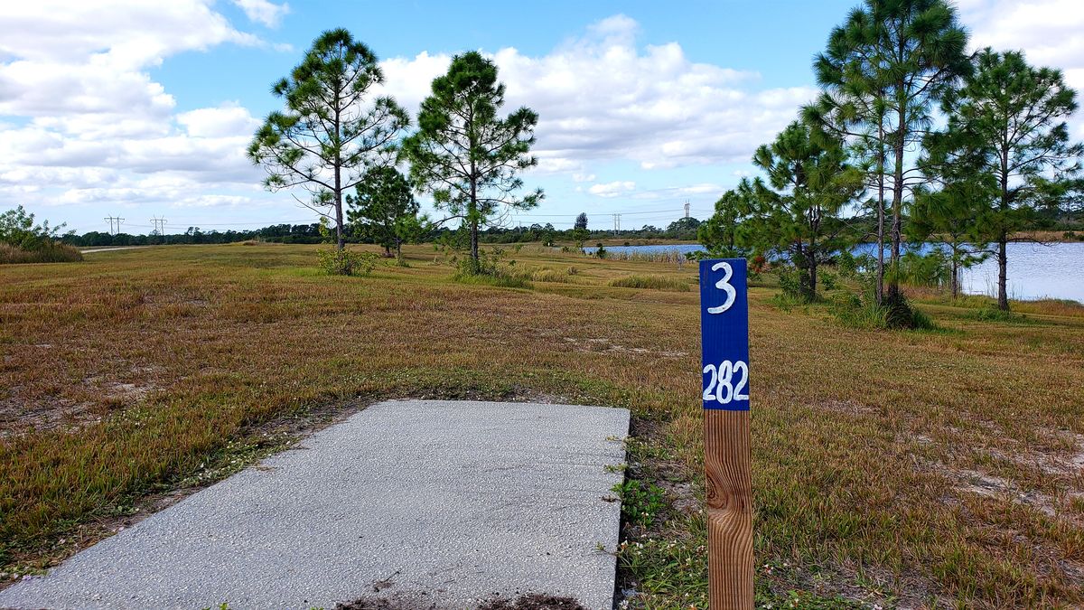 Hole 3 - wide open
