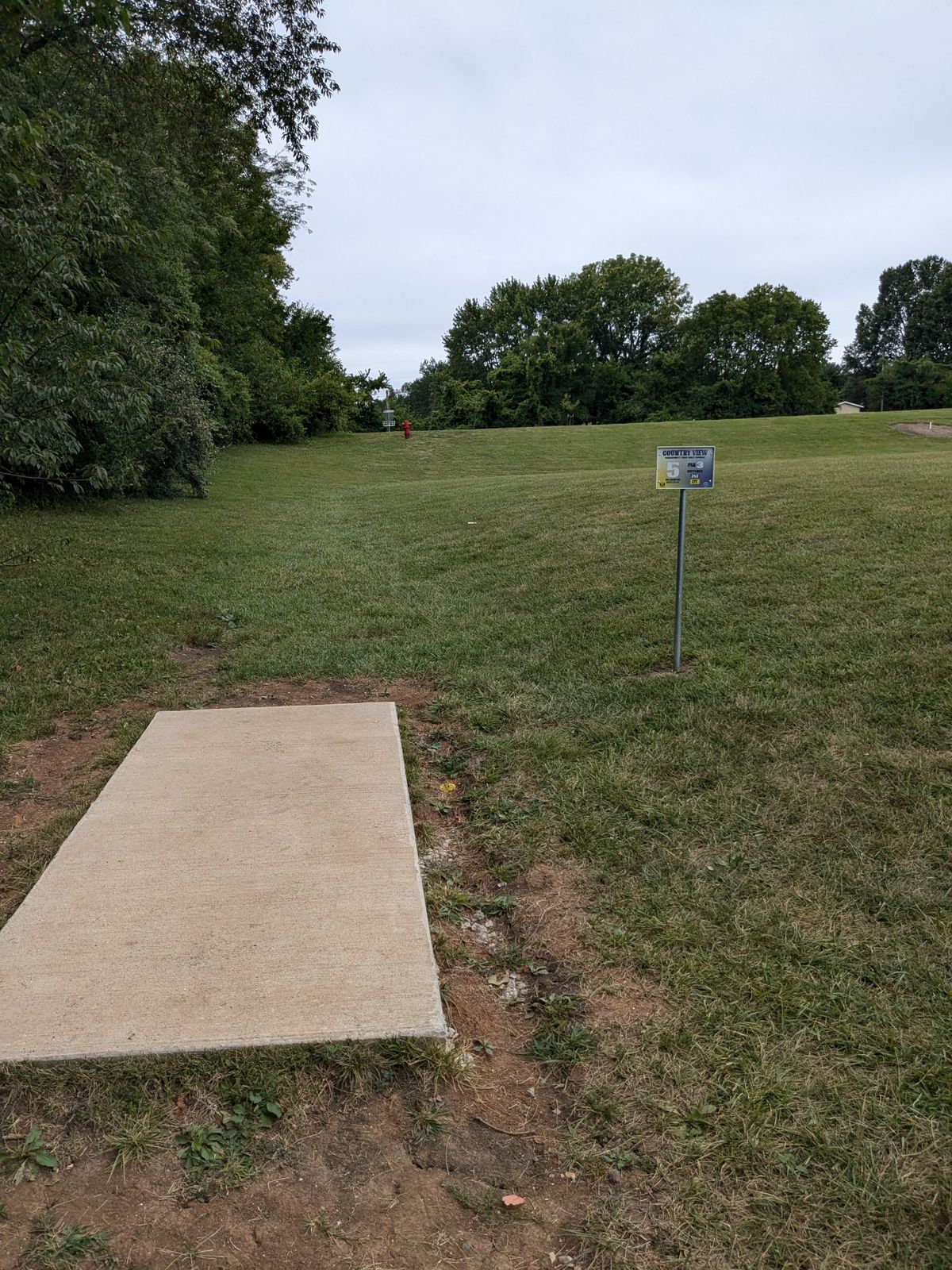 Tee of hole 5