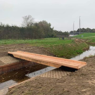 De nieuw verbinding van hole 4 naar 5