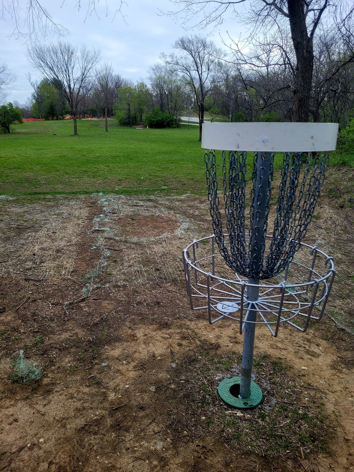 Hole 1 Basket to Fairway