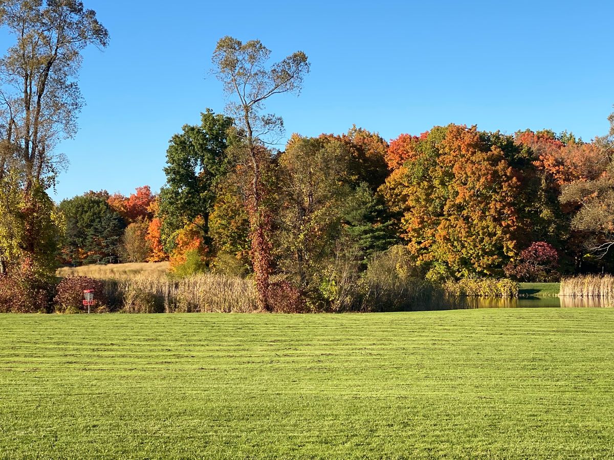 Views from 17 looking toward 9. WNY Disc Golf!