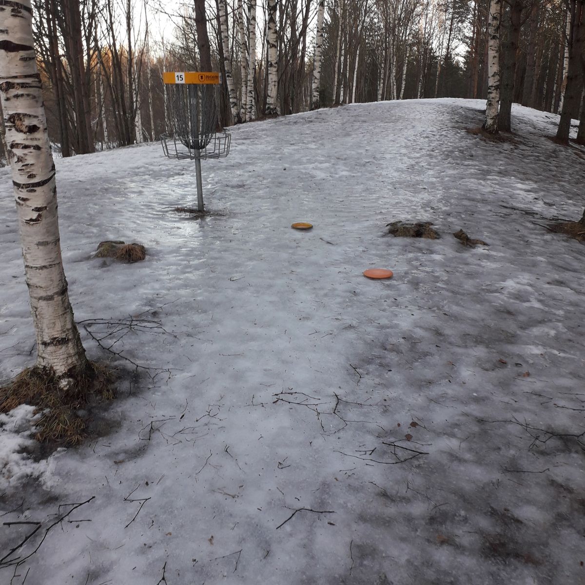 Very icy and slipery.