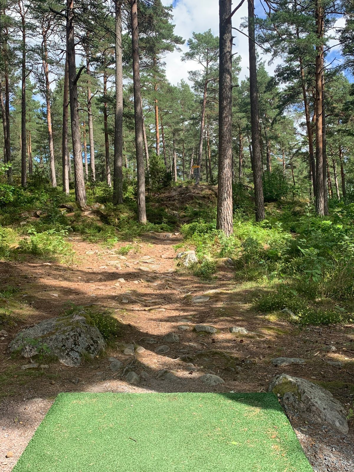 First hole.