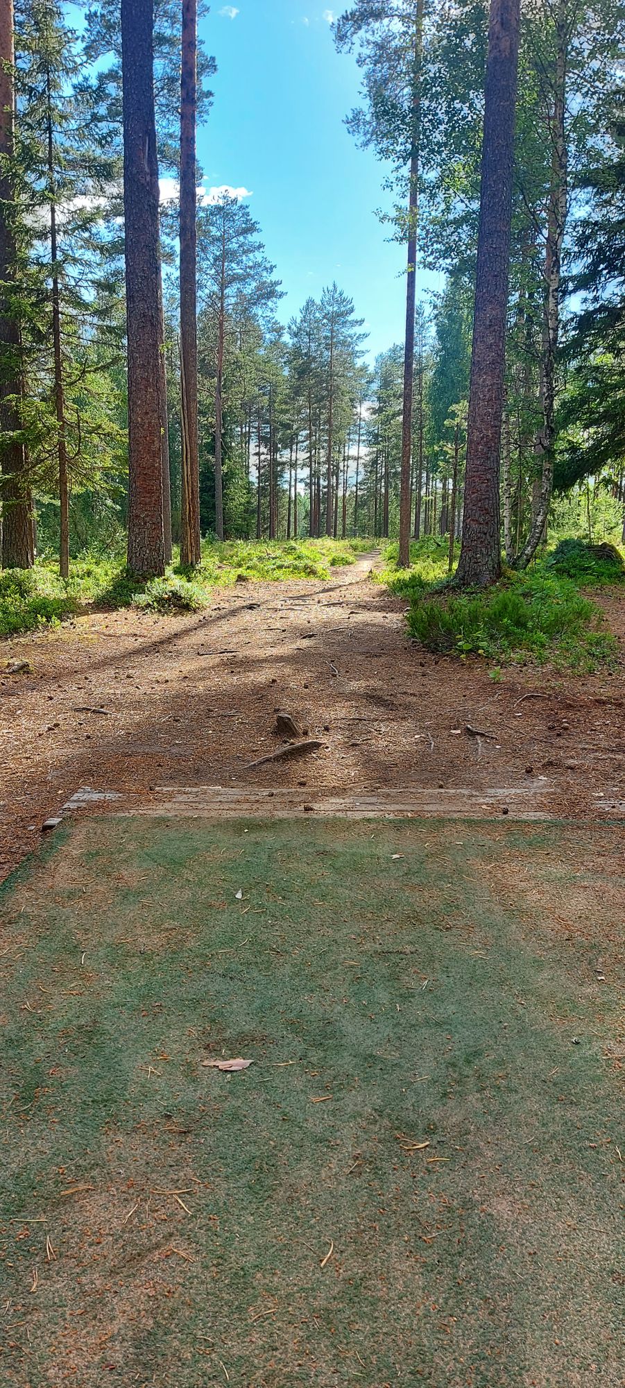 Tarinalaakso Old Course hole 5 tee