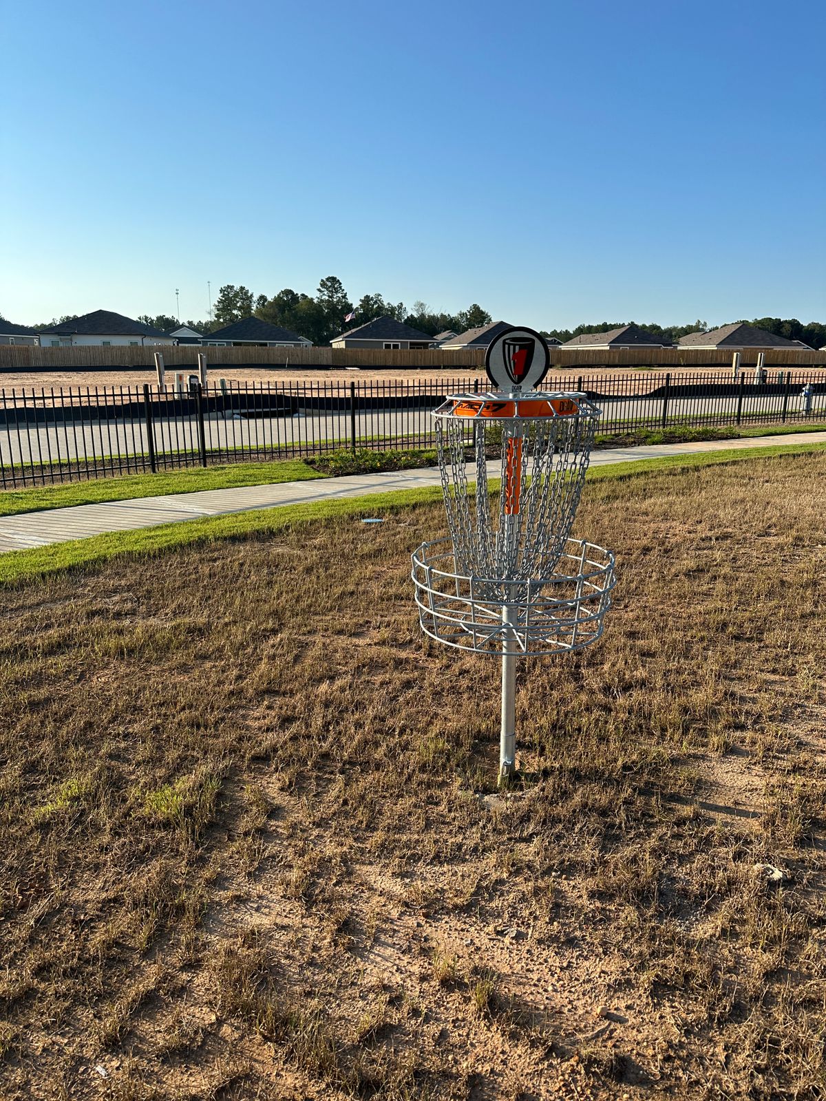 Hole 1 basket
