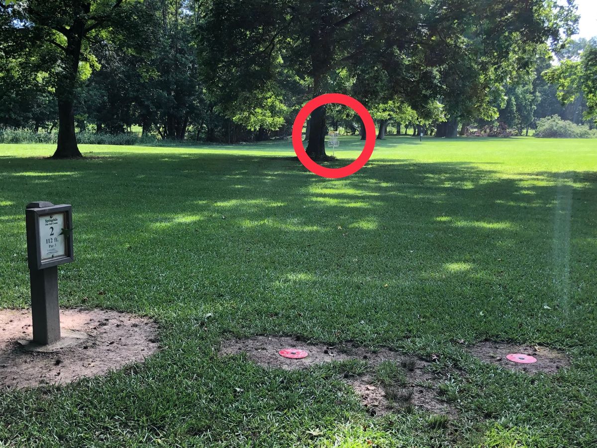 Hole #2 tee