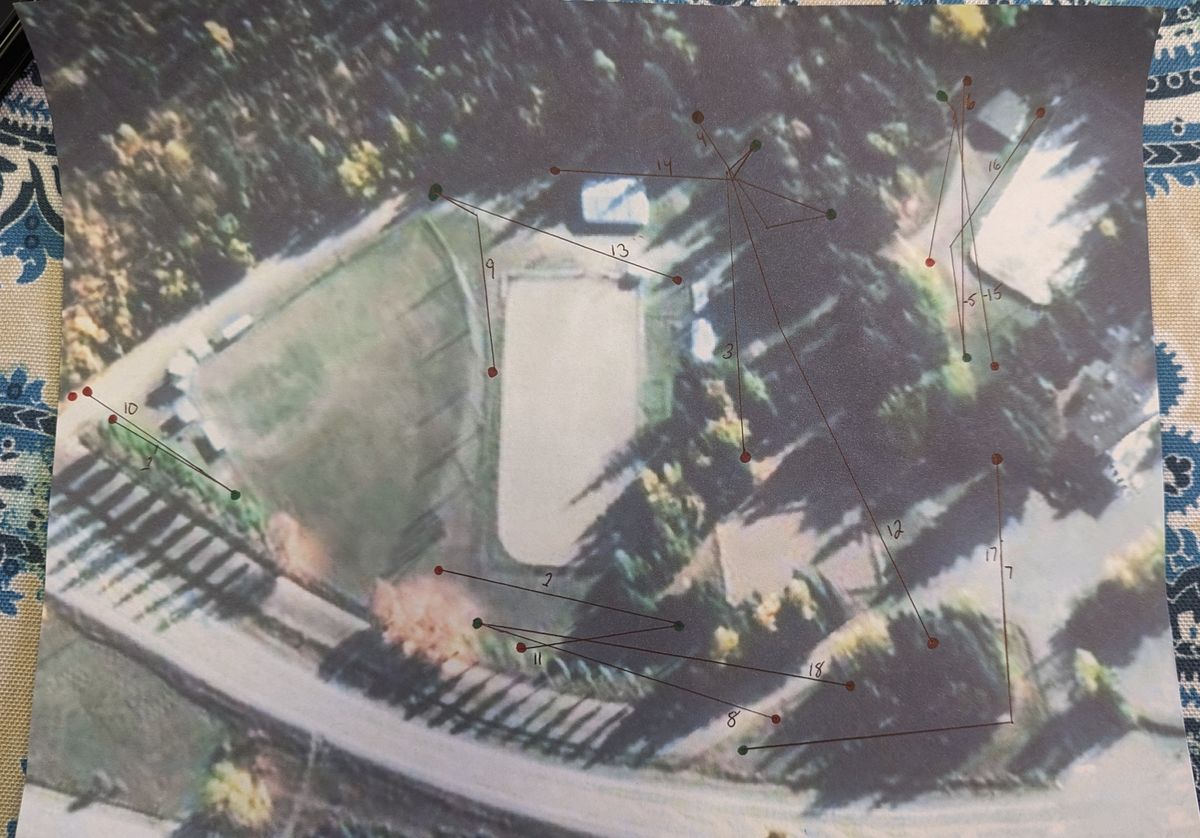 Original course map