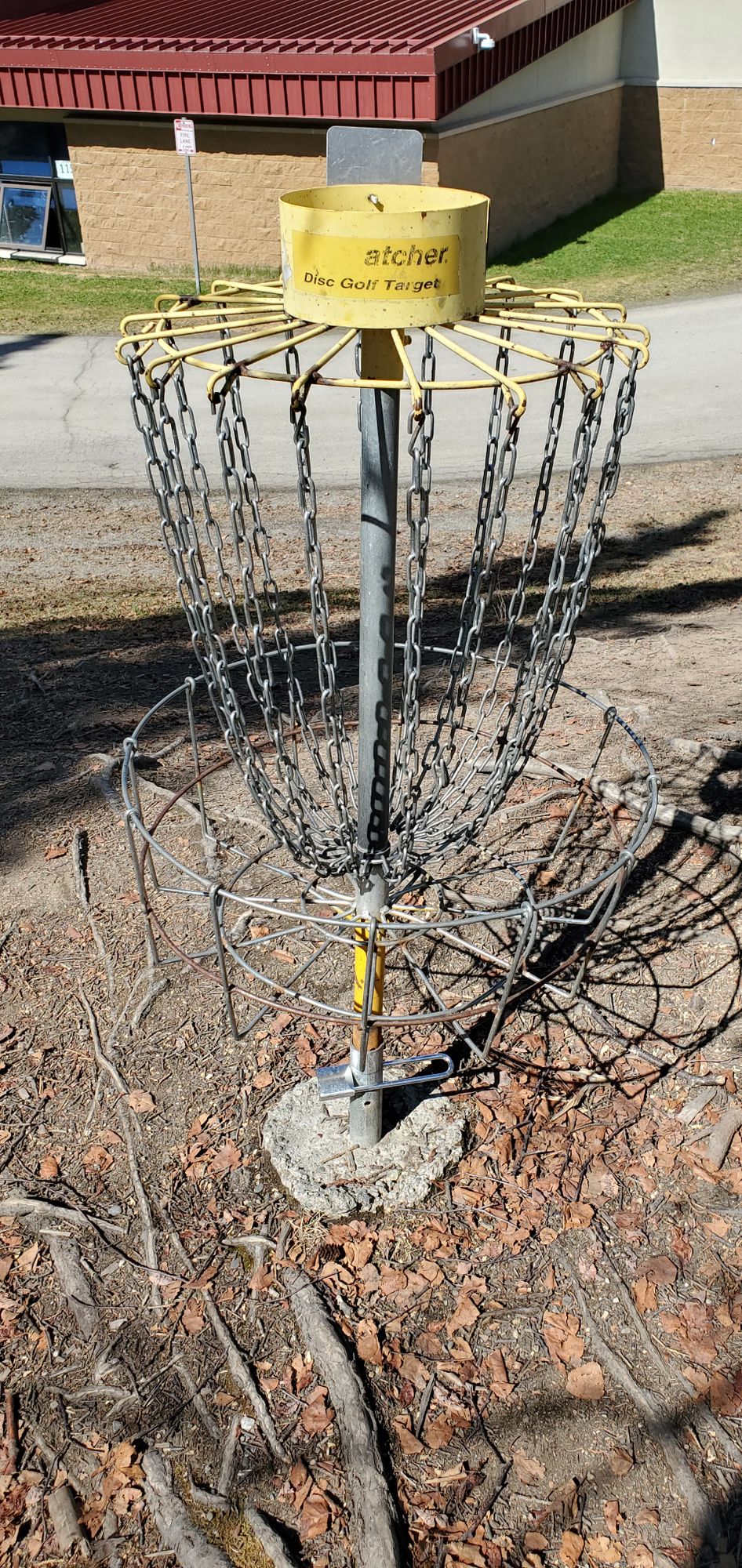 Wish the course would get permanent baskets.