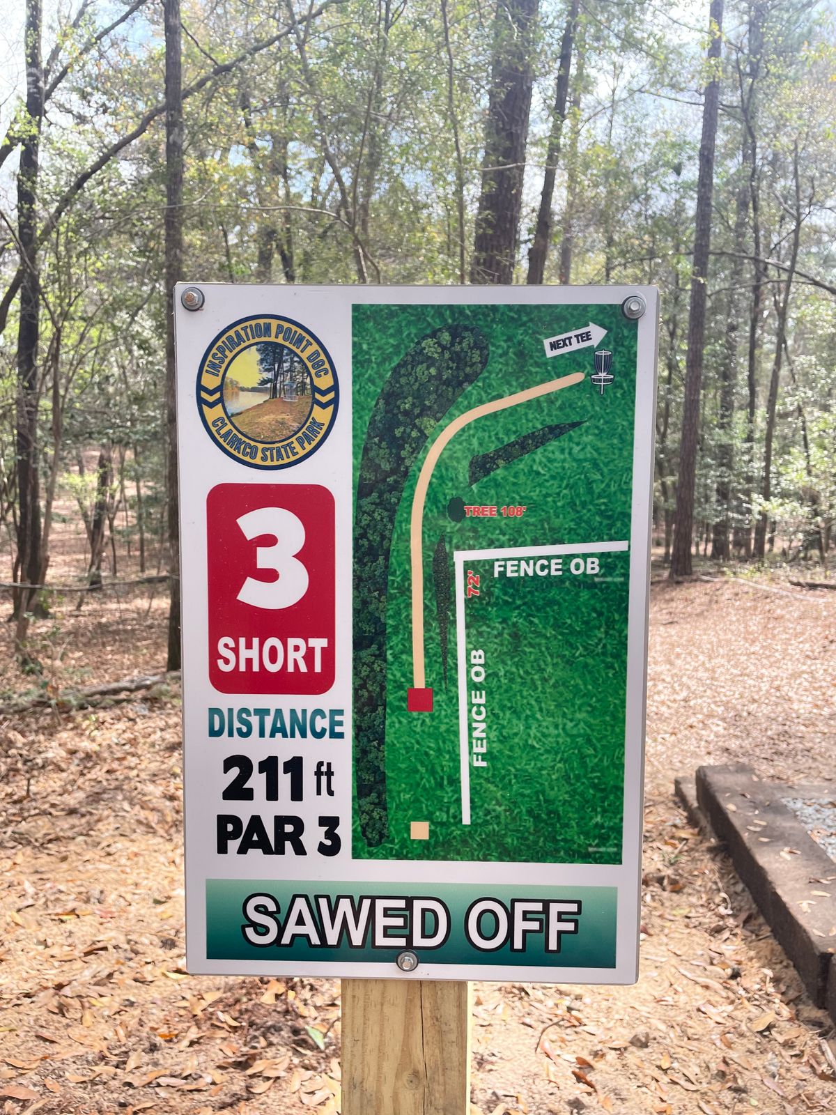 Short Tee sign