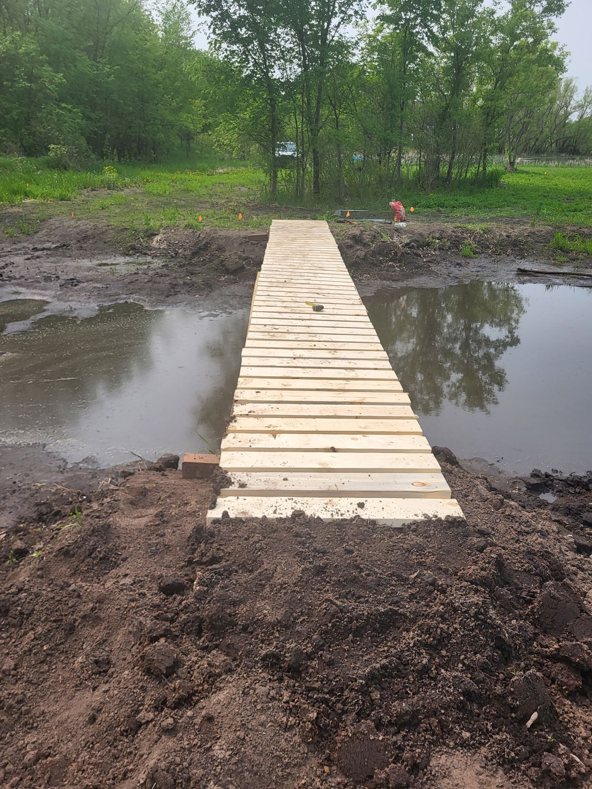 Bridge on hole 15
