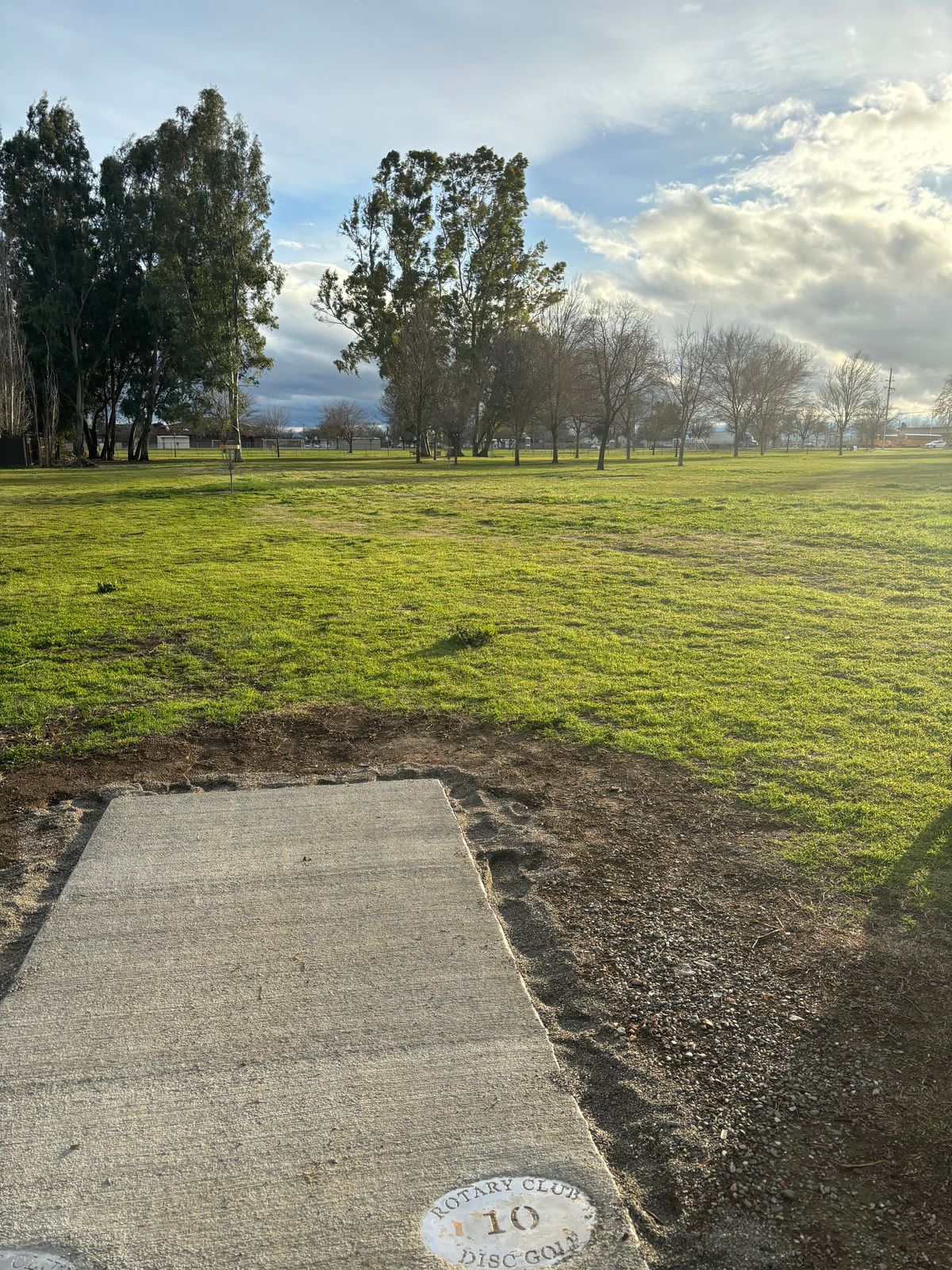 10 tee pad throws to 7 target.
