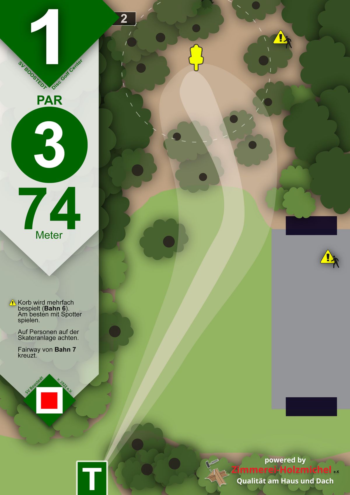 TeeSign - Hole 1