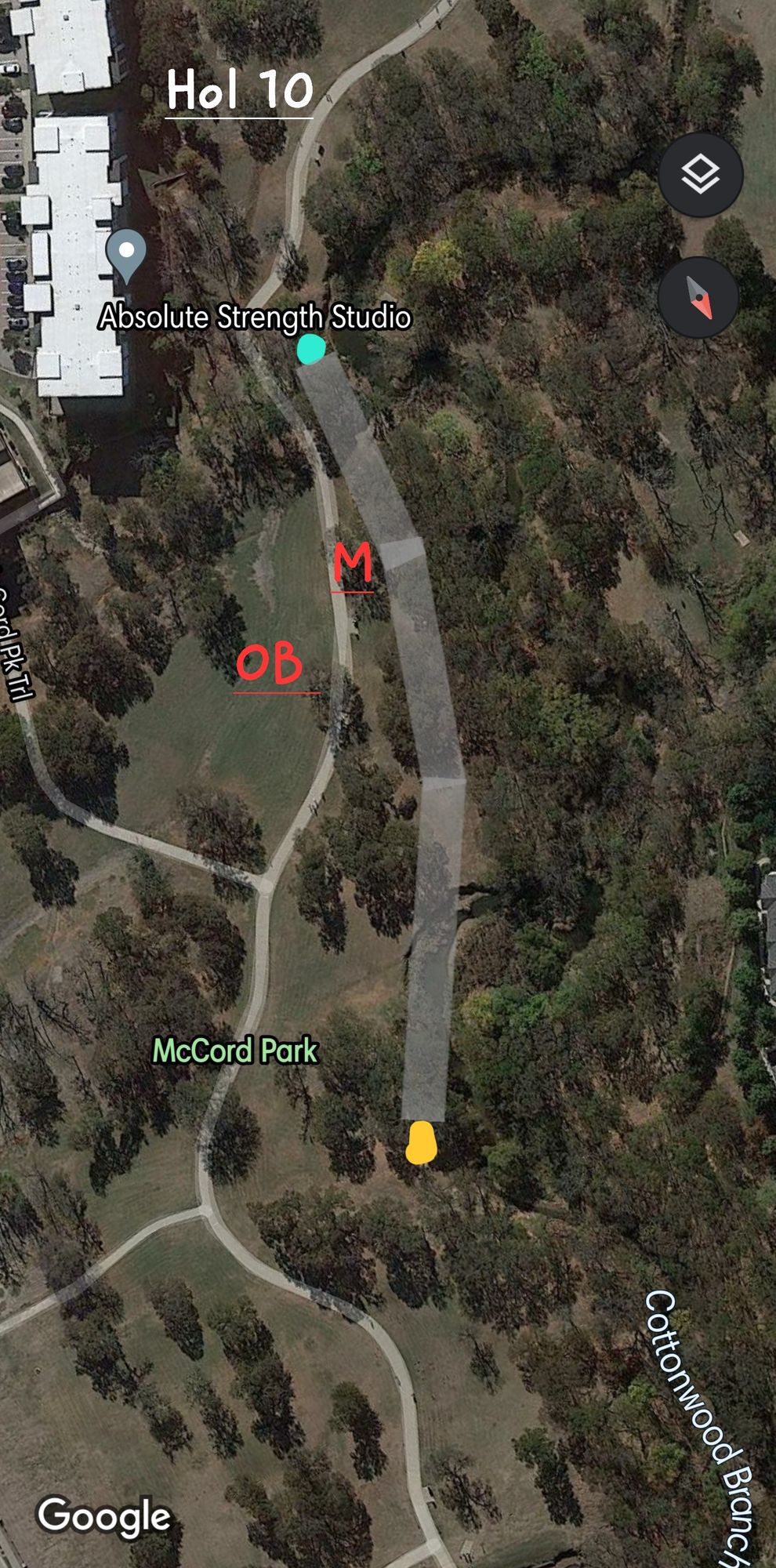Gold hole 10 Mando