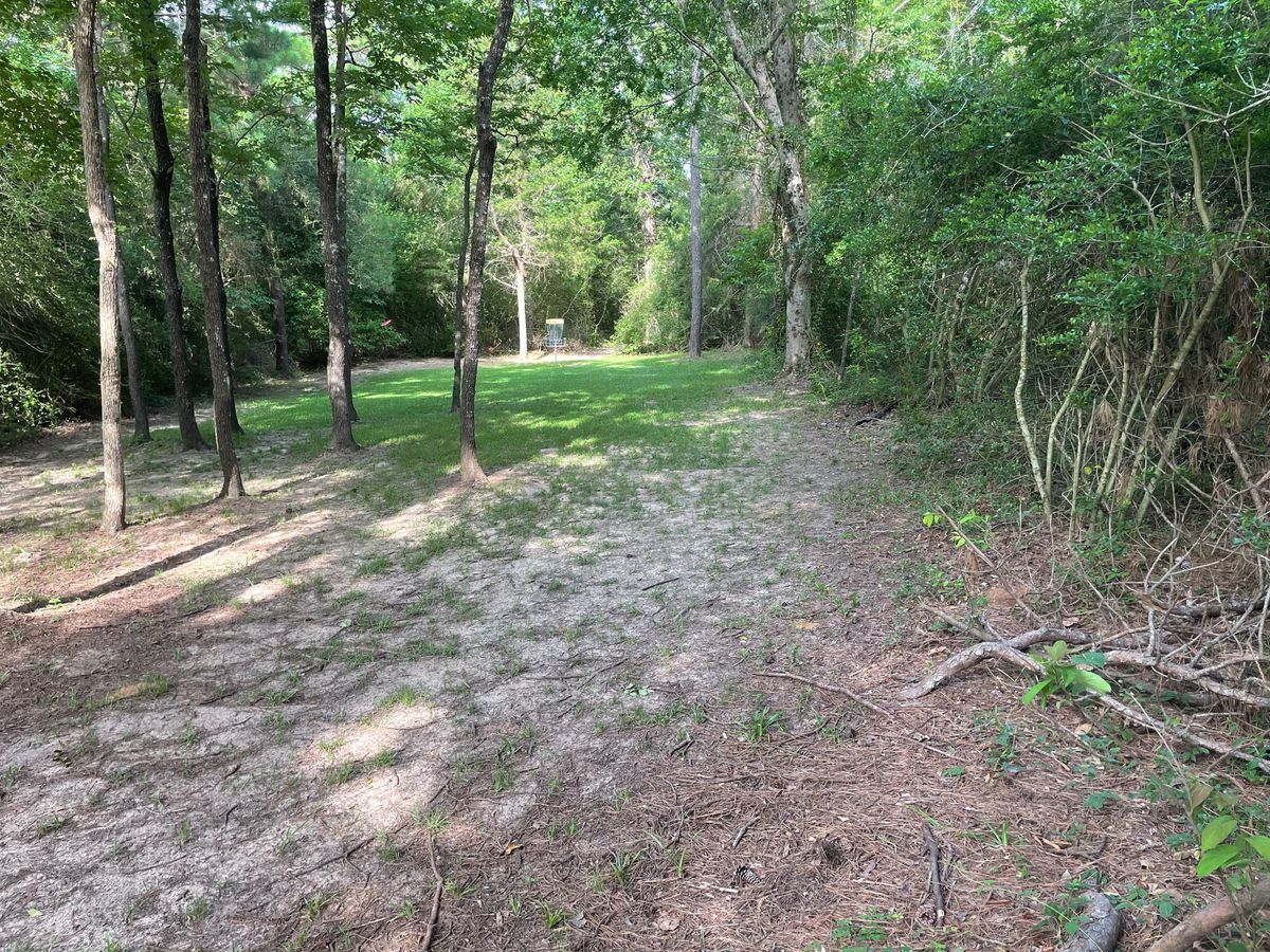 Finish of hole two after the bend