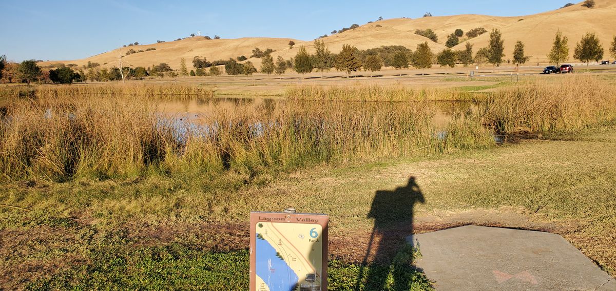 Over water hole