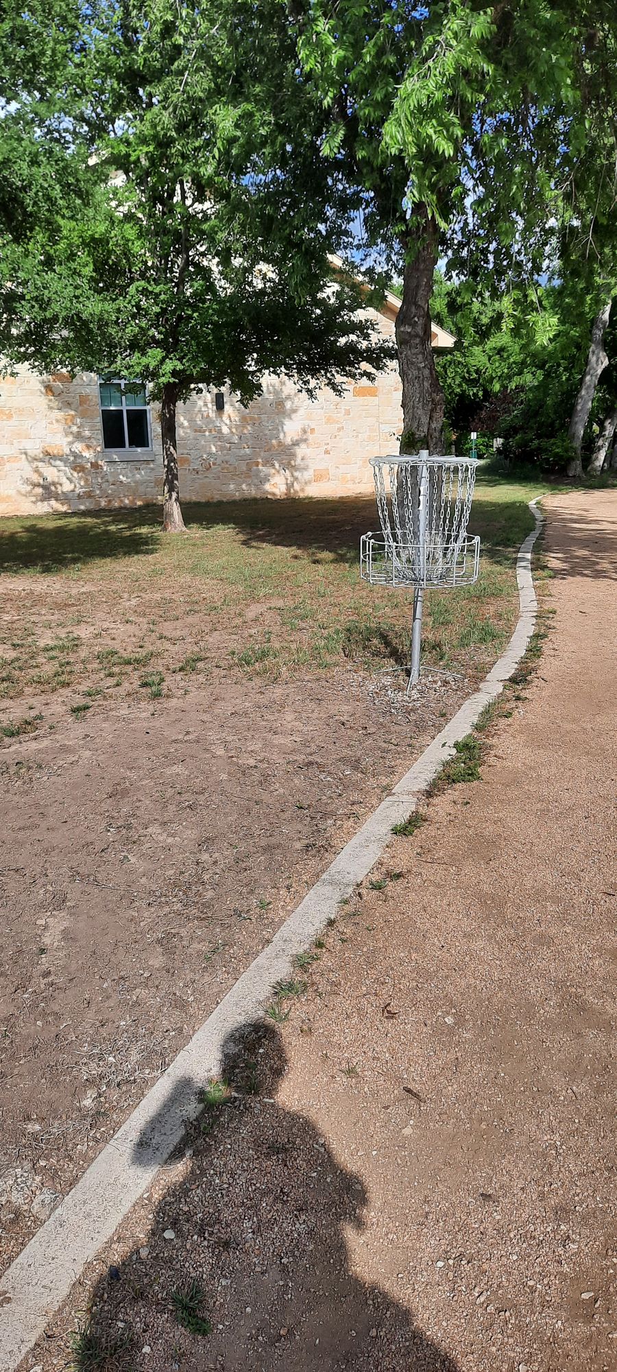 Hole 8 basket
