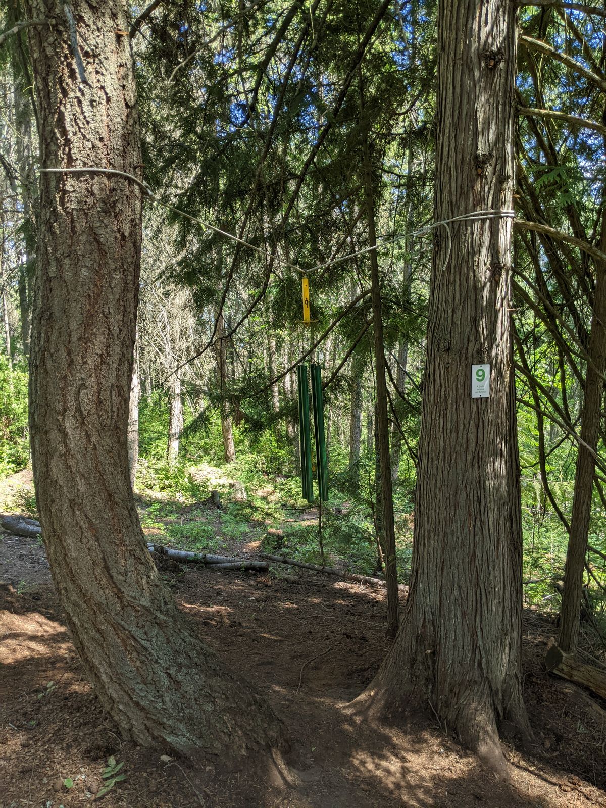 9 wind chime target