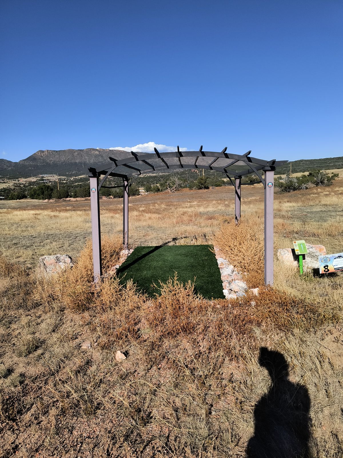 Pergola Tee Hole #8