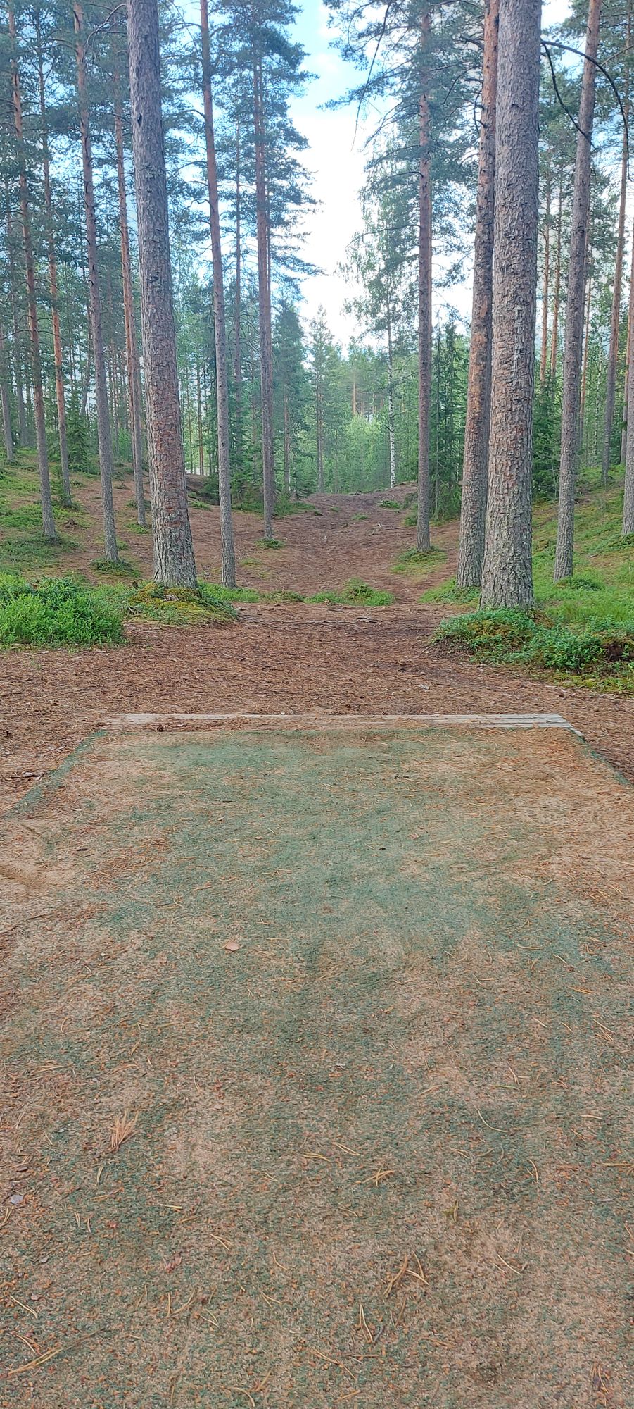 Tarinalaakso Old Course hole 10 tee