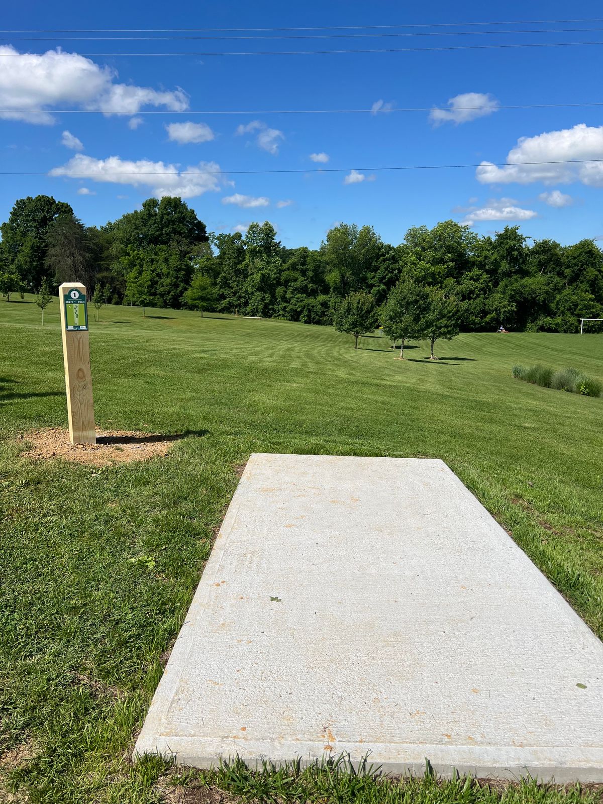 Hole #1 Tee Box