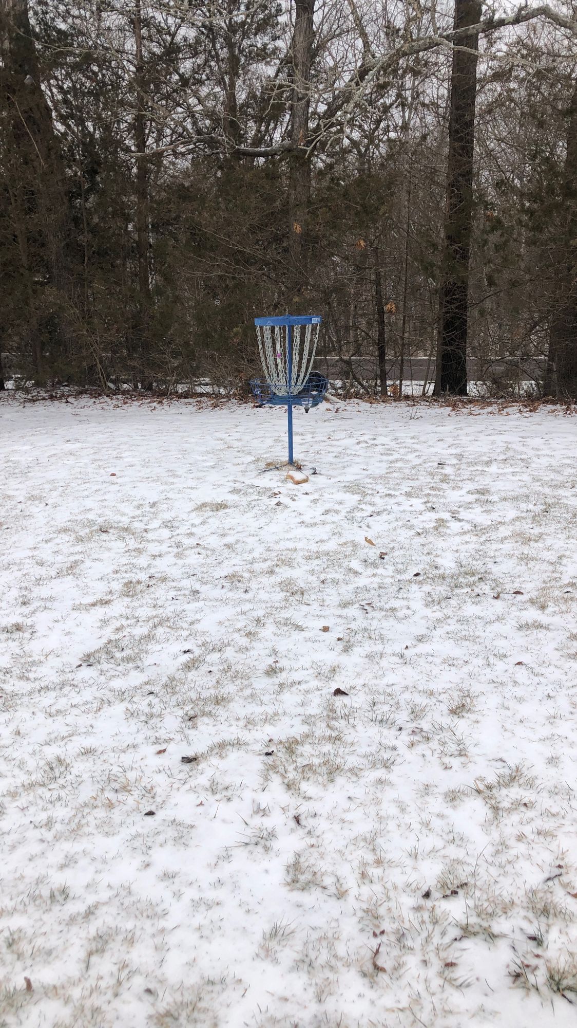 Hole 9 basket