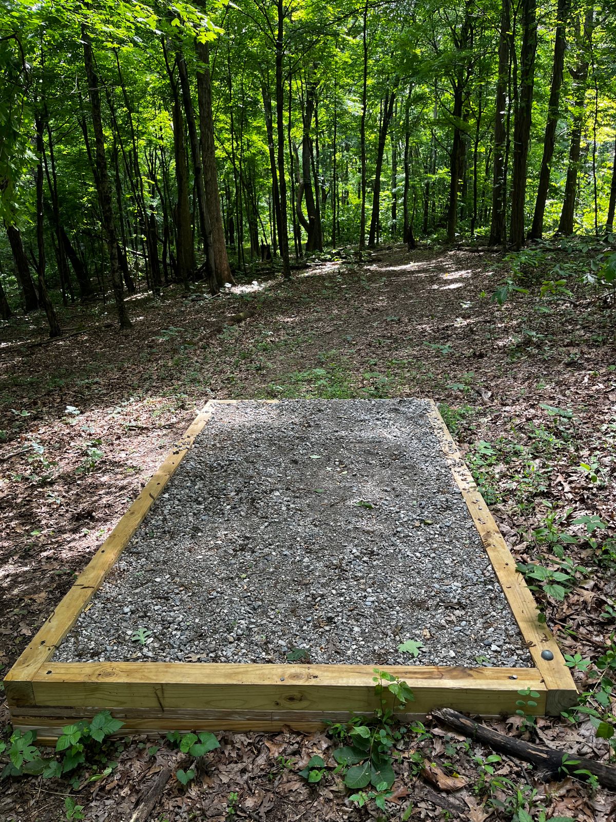 Hole 13 from tee pad