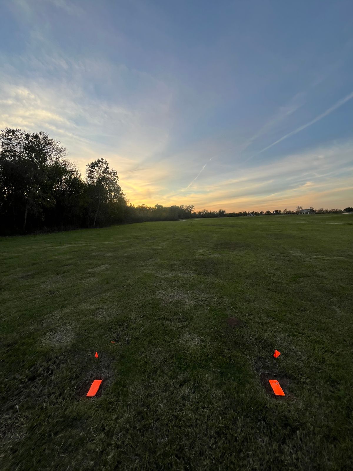 Hole 8 am tee
