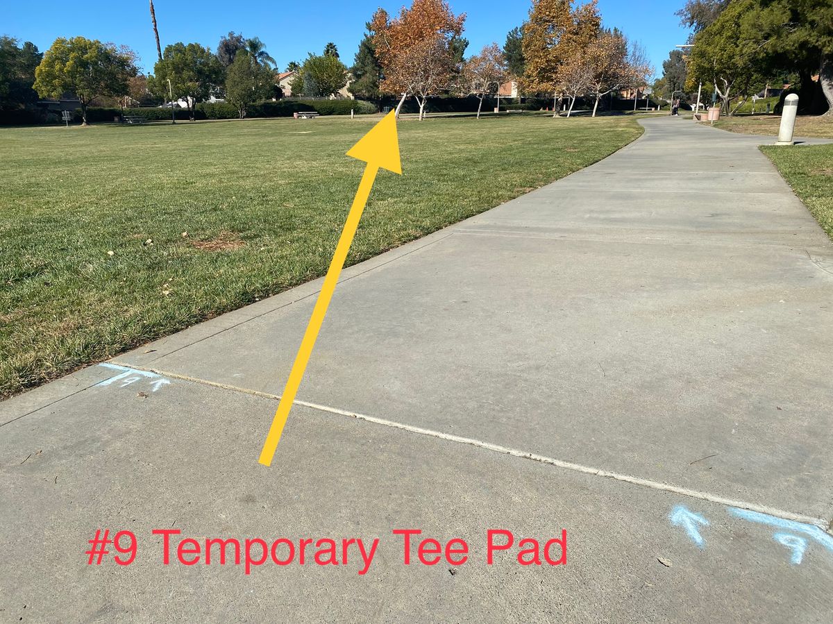 Please do not use old #9 Tee Pad.