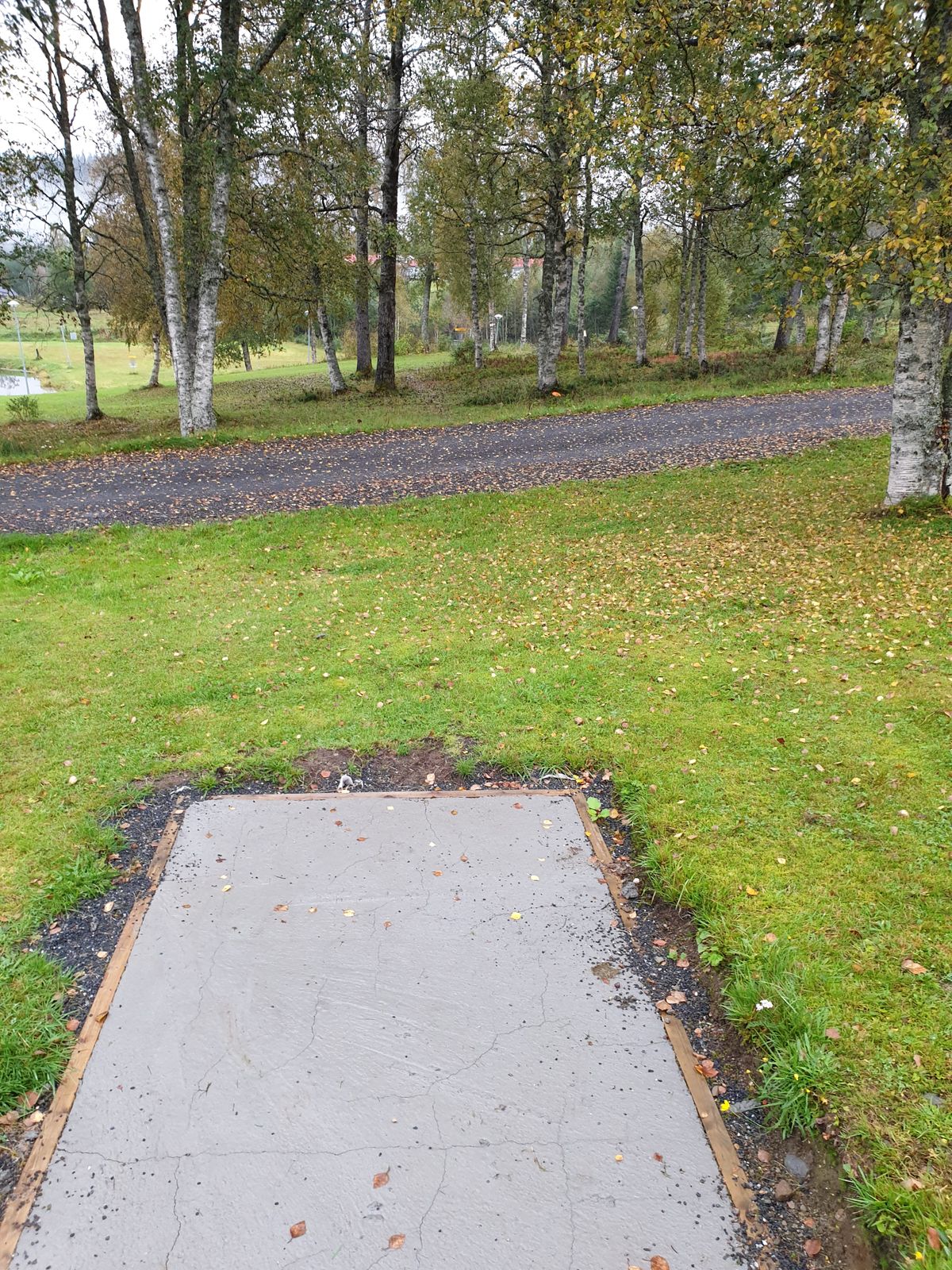 Hole 3 (forgot to take picture of second hole)