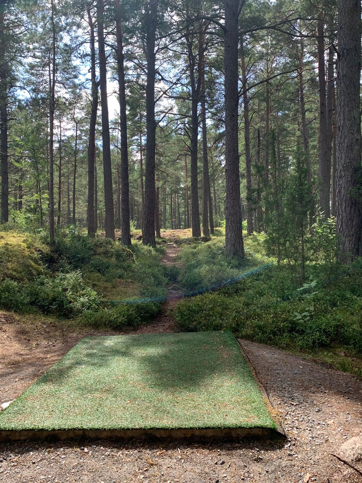 Sixth hole.