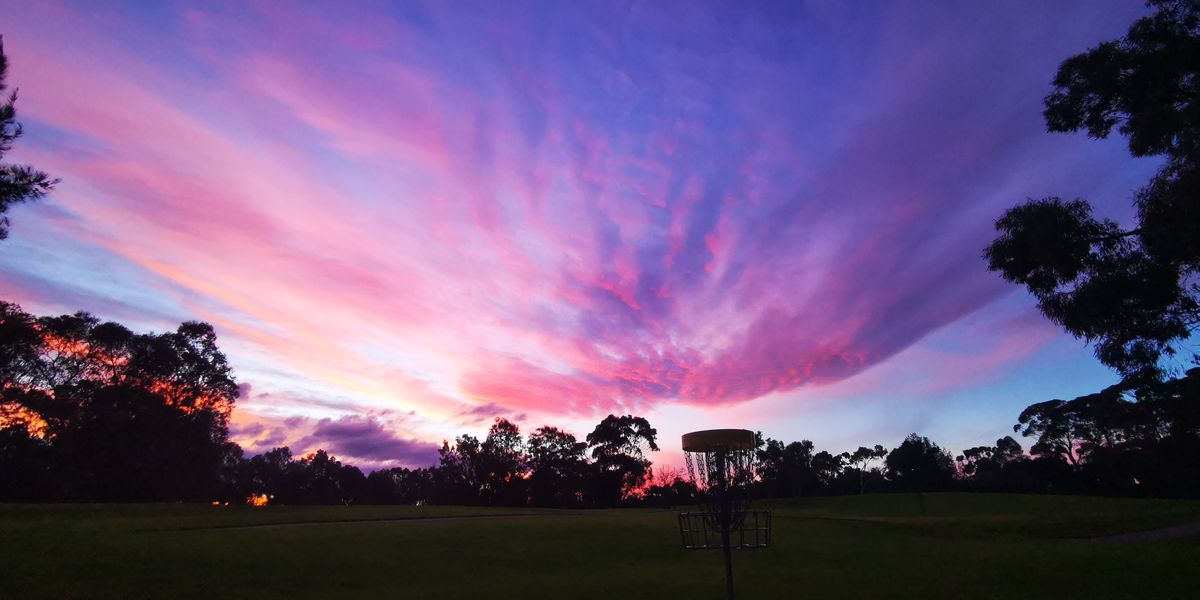 Bald Hill at dusk.
