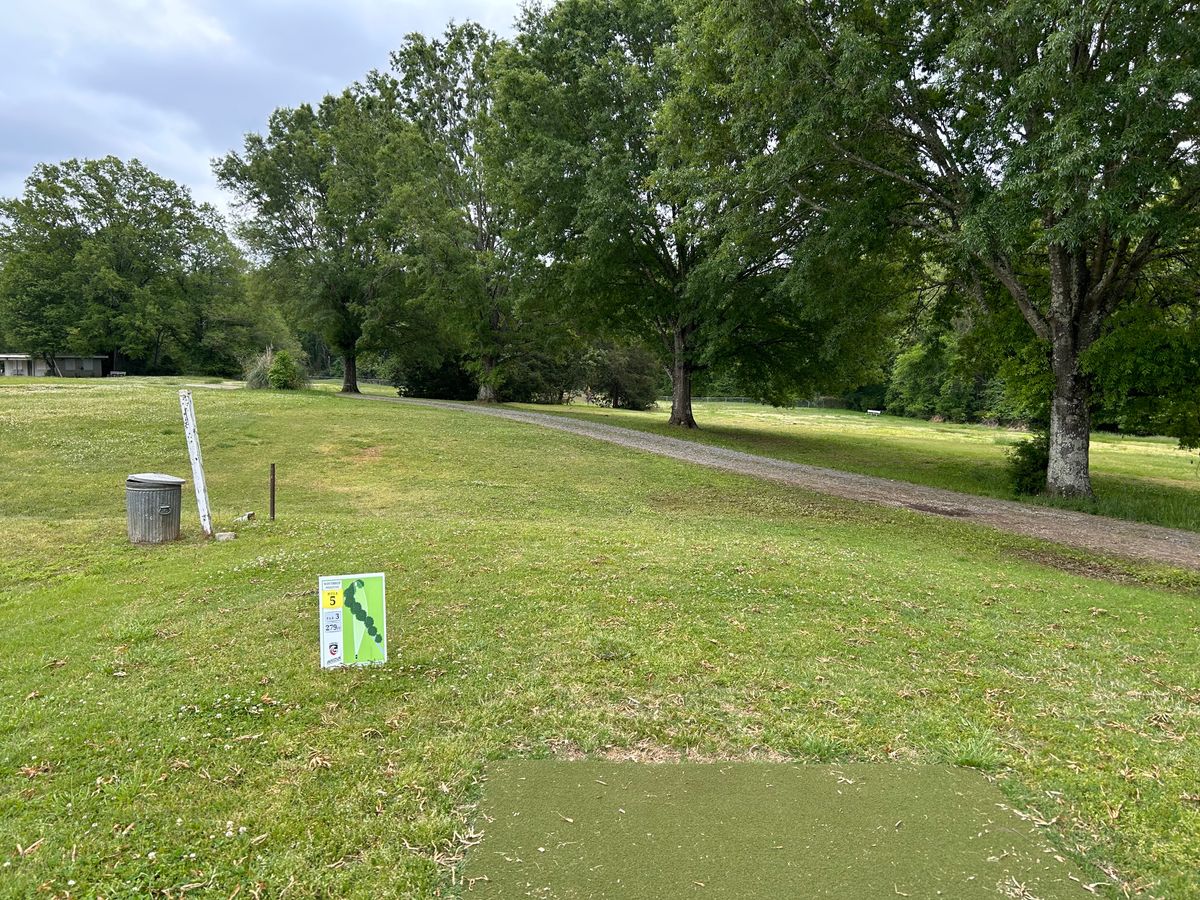 Hole 5 from the tee