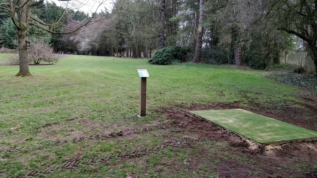 Hole 5- New tee installation