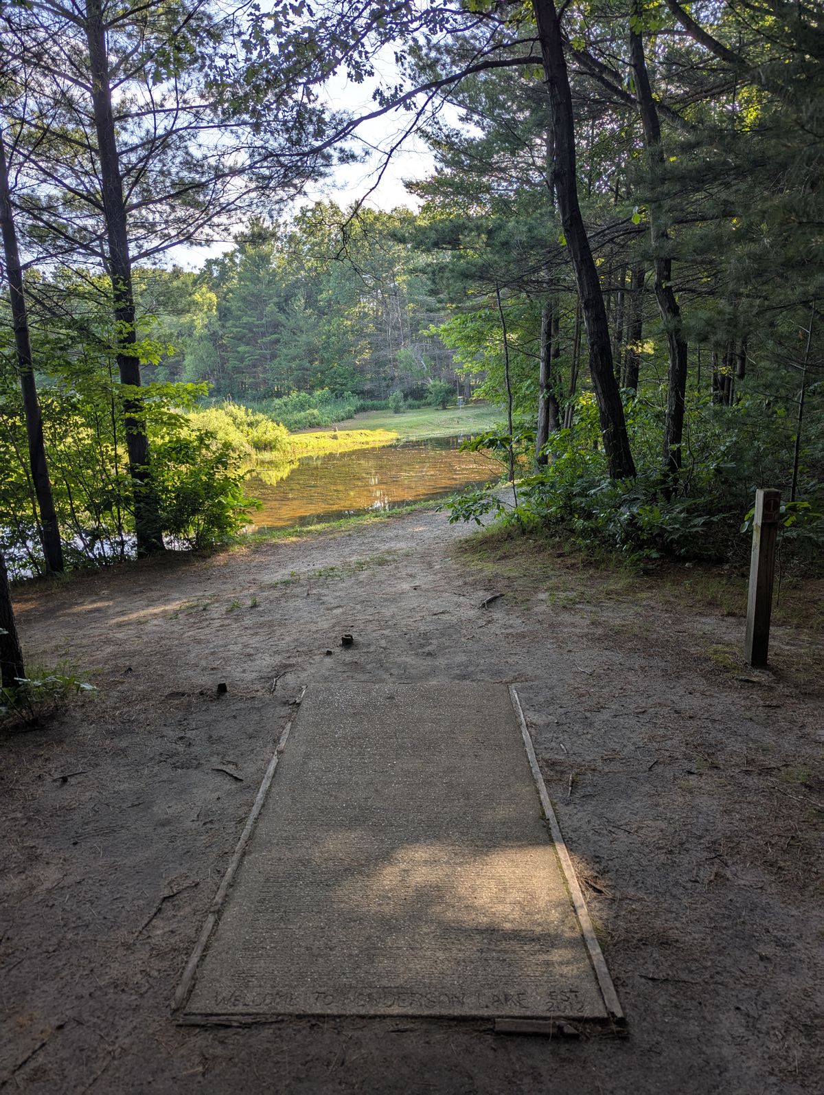Henderson got a nice clean up. Hole one looking it's best!