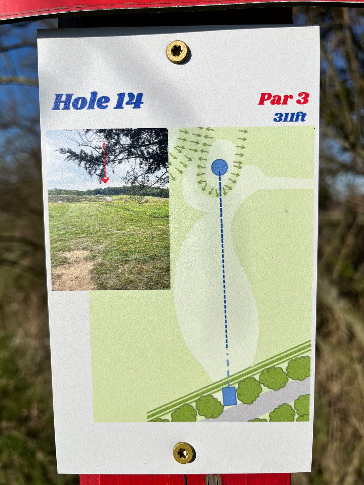 Tee Sign