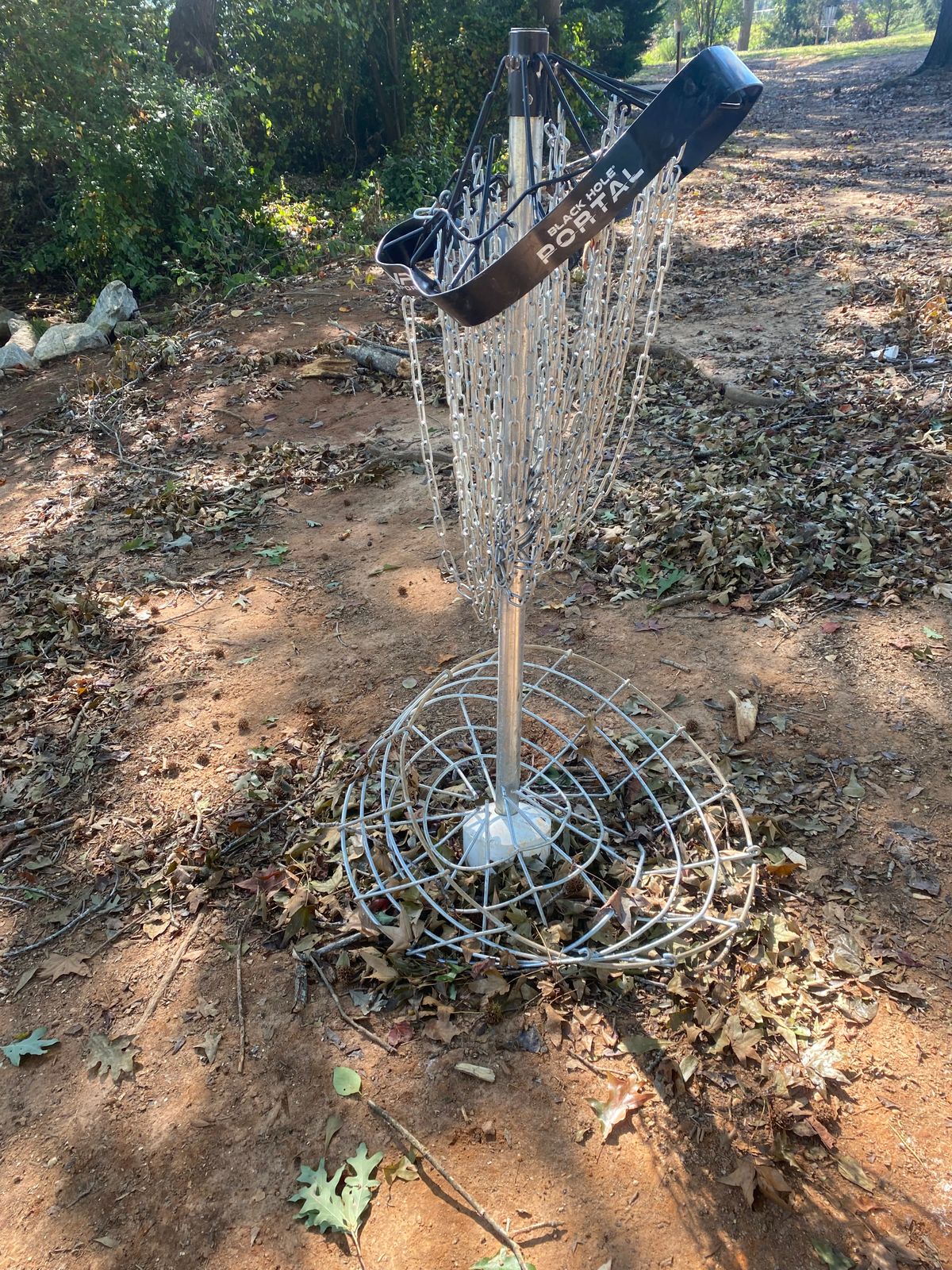 Current hole 6 due to the hurricane but chains is chains !!