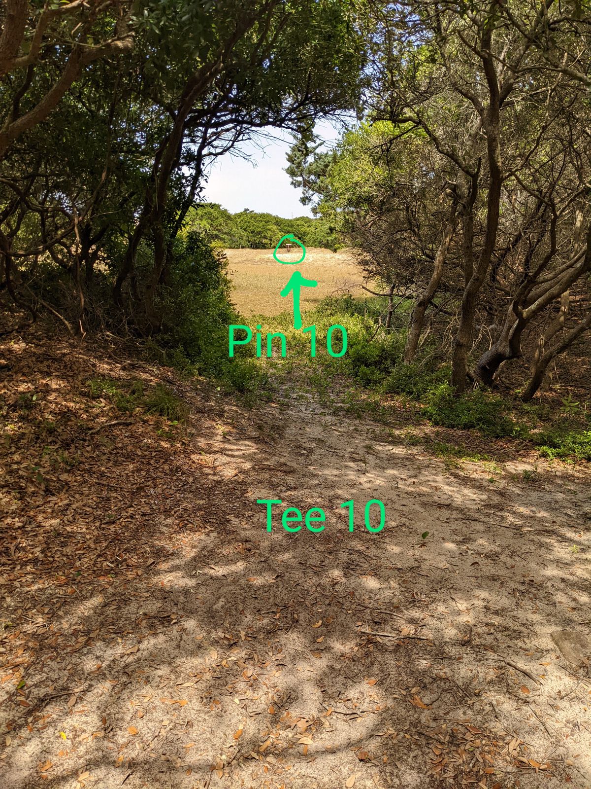 Easy hole. Just hit the gap