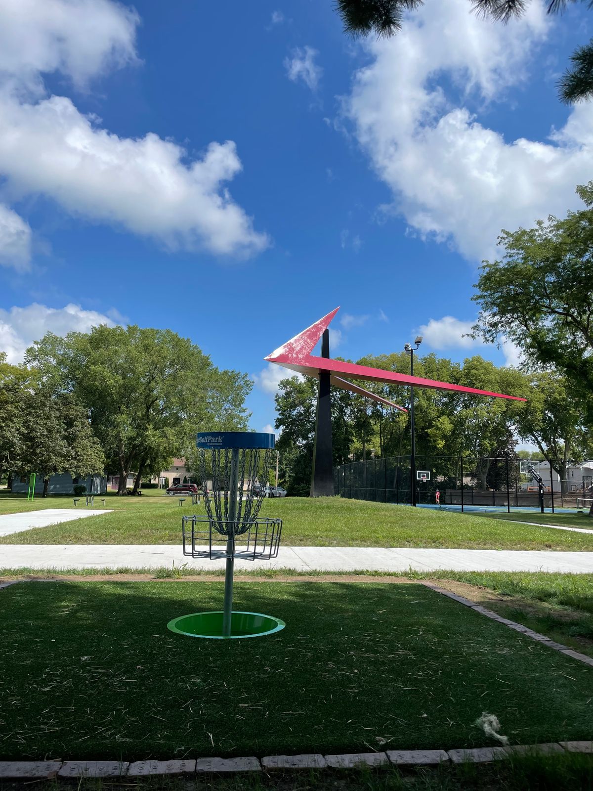 Hole 3 green